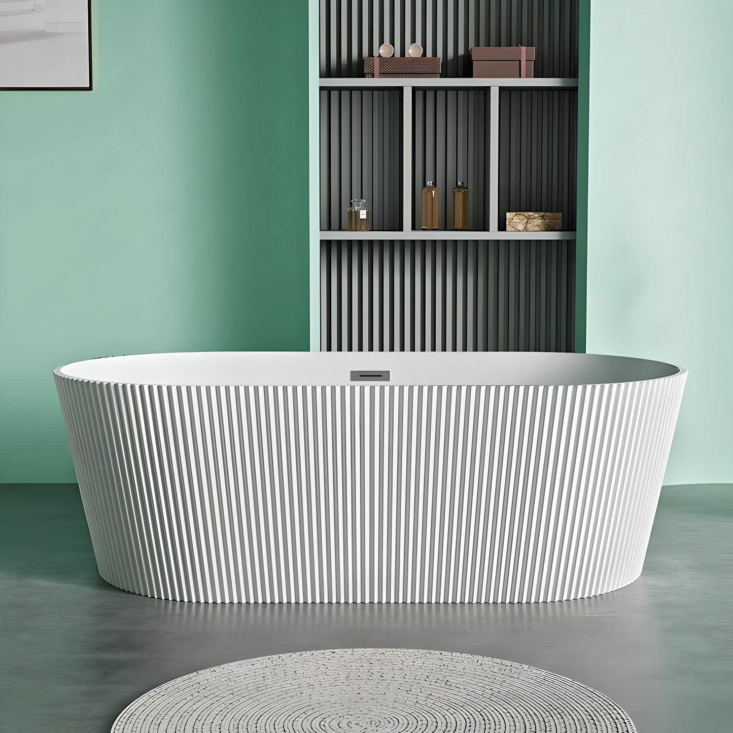 Serene Wave Freestanding Bathtub