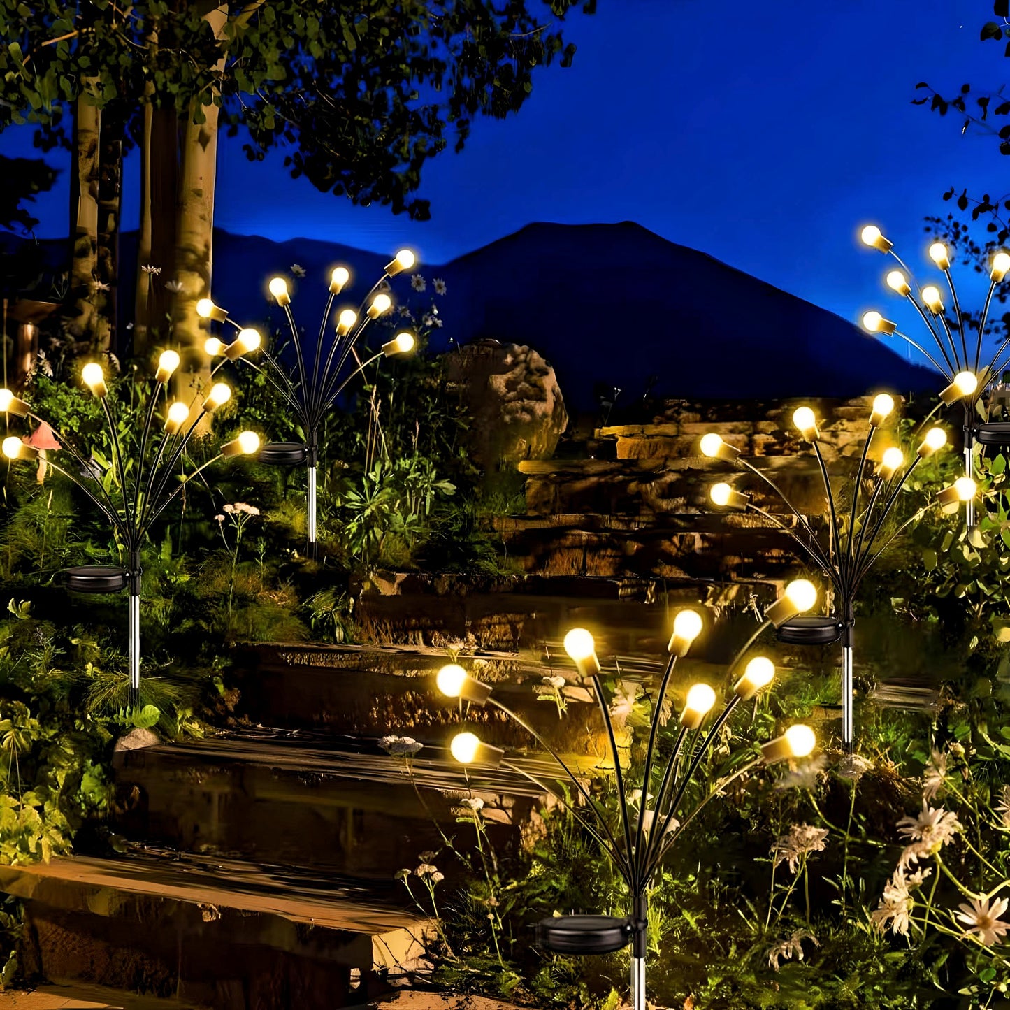 GlowGarden Solar Path Lights