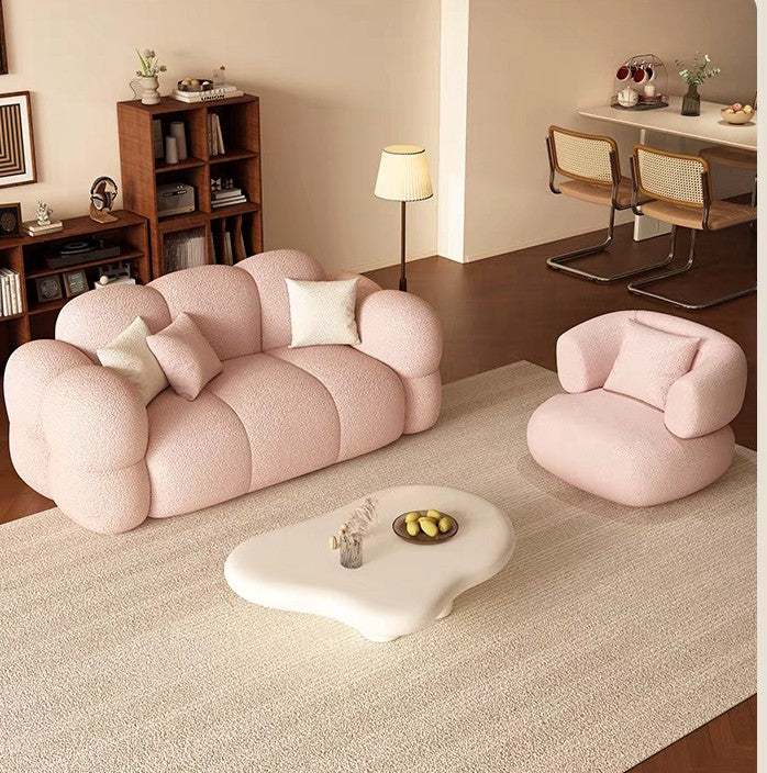 Blush Haven Sofa Set