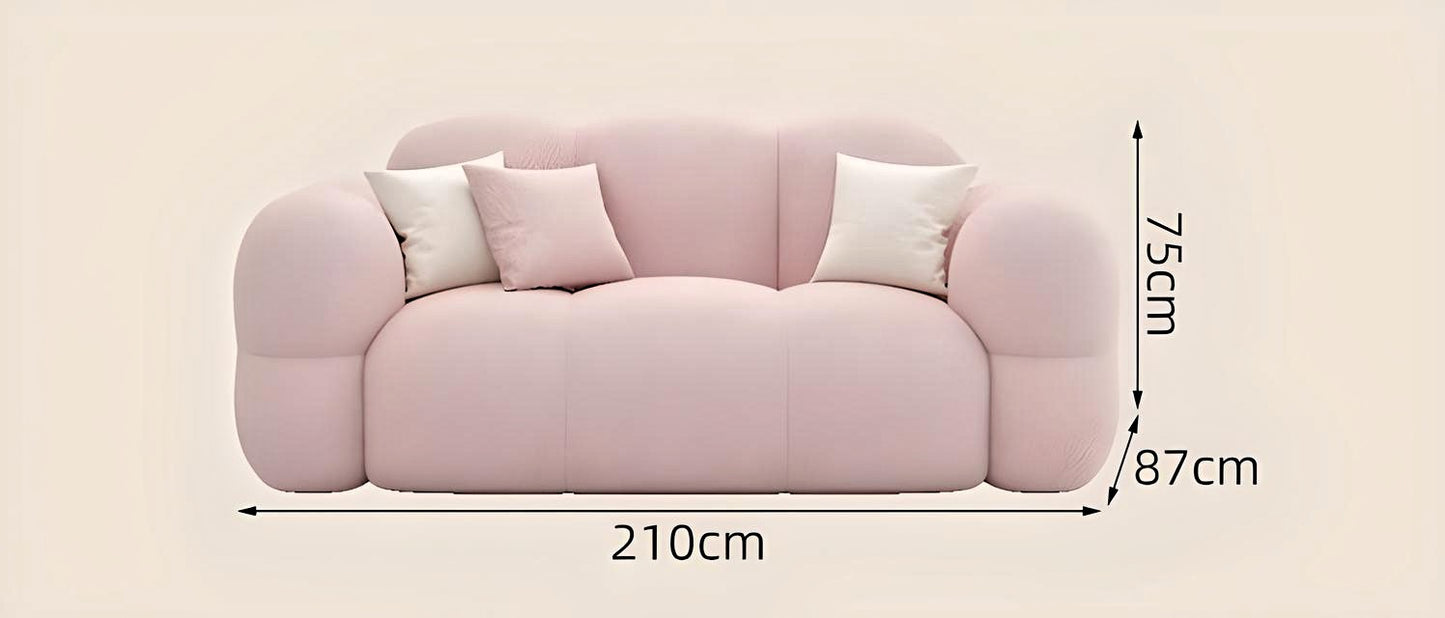 Blush Haven Sofa Set