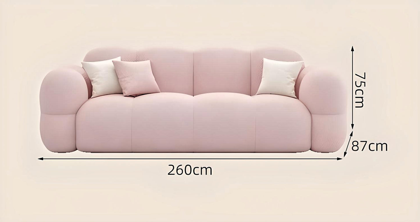 Blush Haven Sofa Set