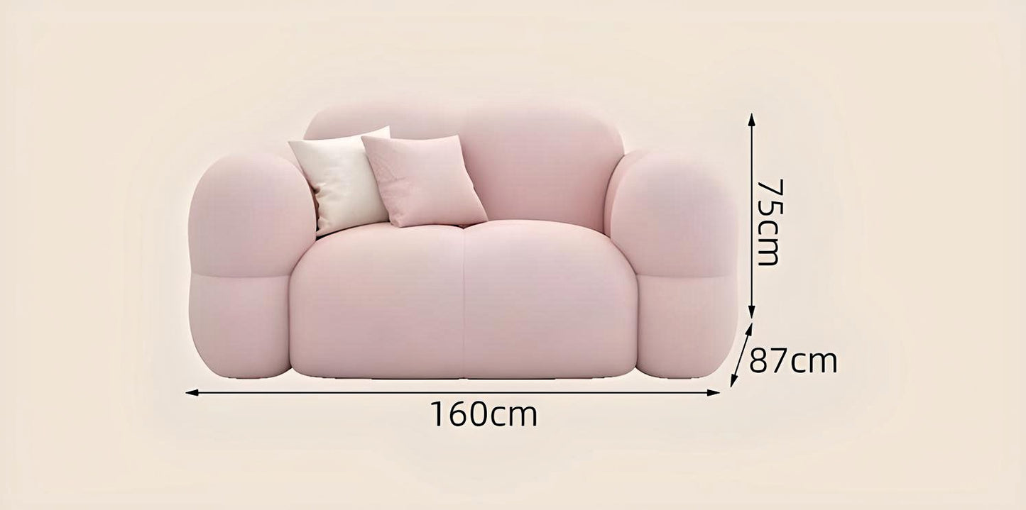 Blush Haven Sofa Set