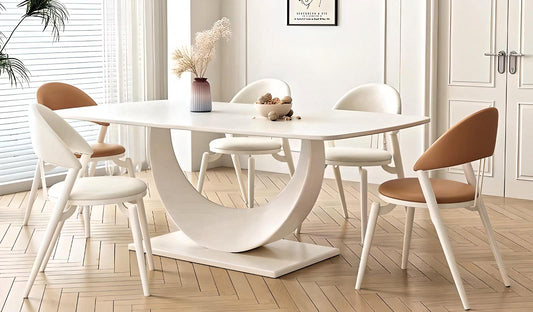 Arc Elegance Dining Table Set