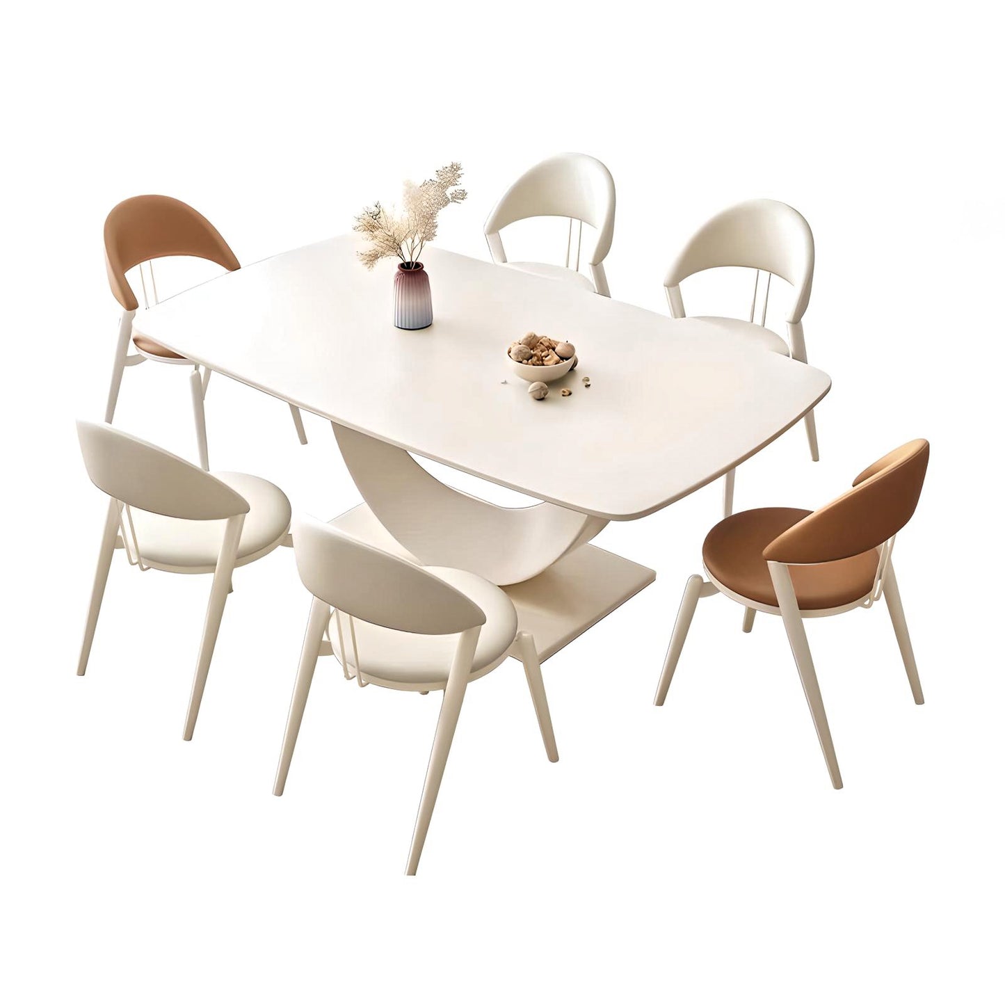 Arc Elegance Dining Table Set