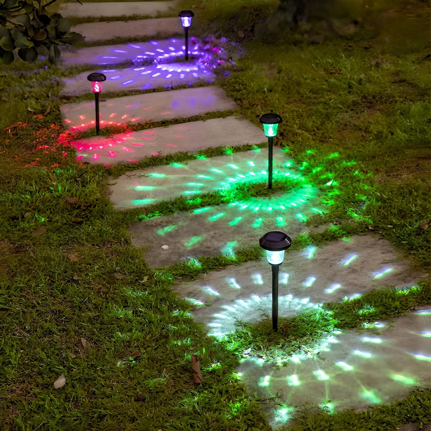 Solar Radiance Pathway Lights