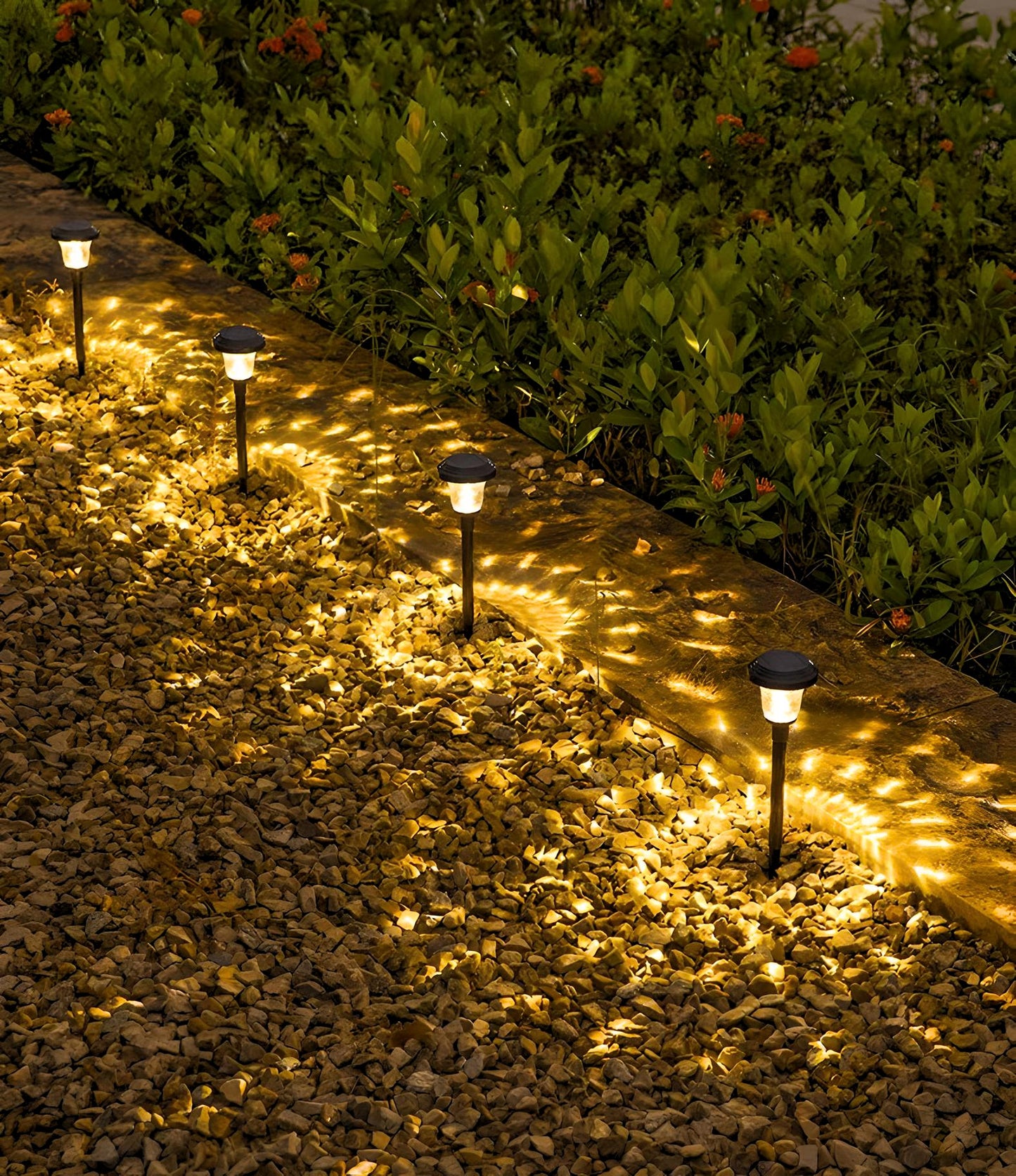 Solar Radiance Pathway Lights