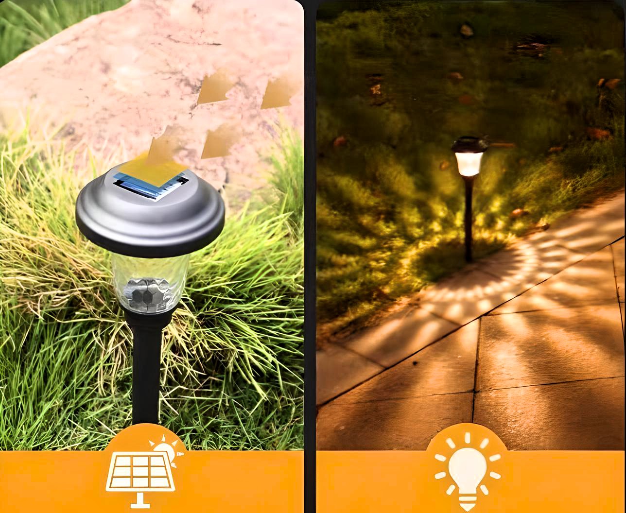 Solar Radiance Pathway Lights