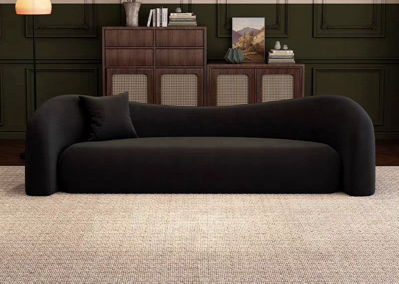 Noir Elegance Sofa Set