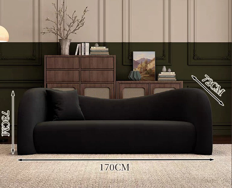 Noir Elegance Sofa Set