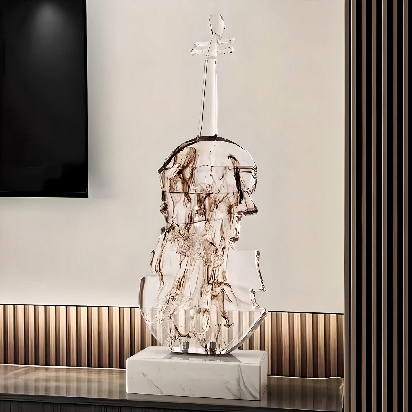 Symphony Crystal Sculpture