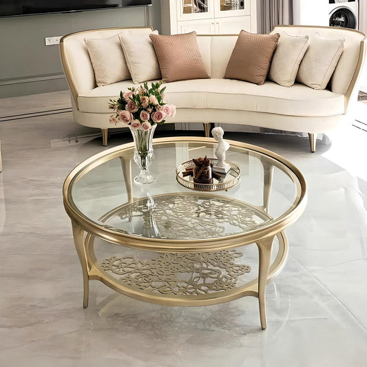 Elegance Bloom Coffee Table