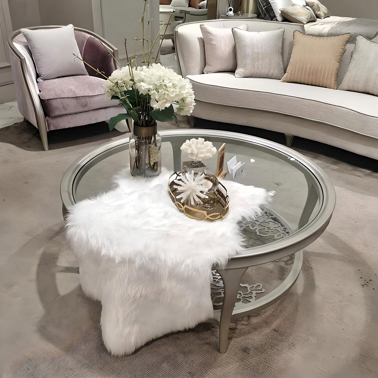 Elegance Bloom Coffee Table