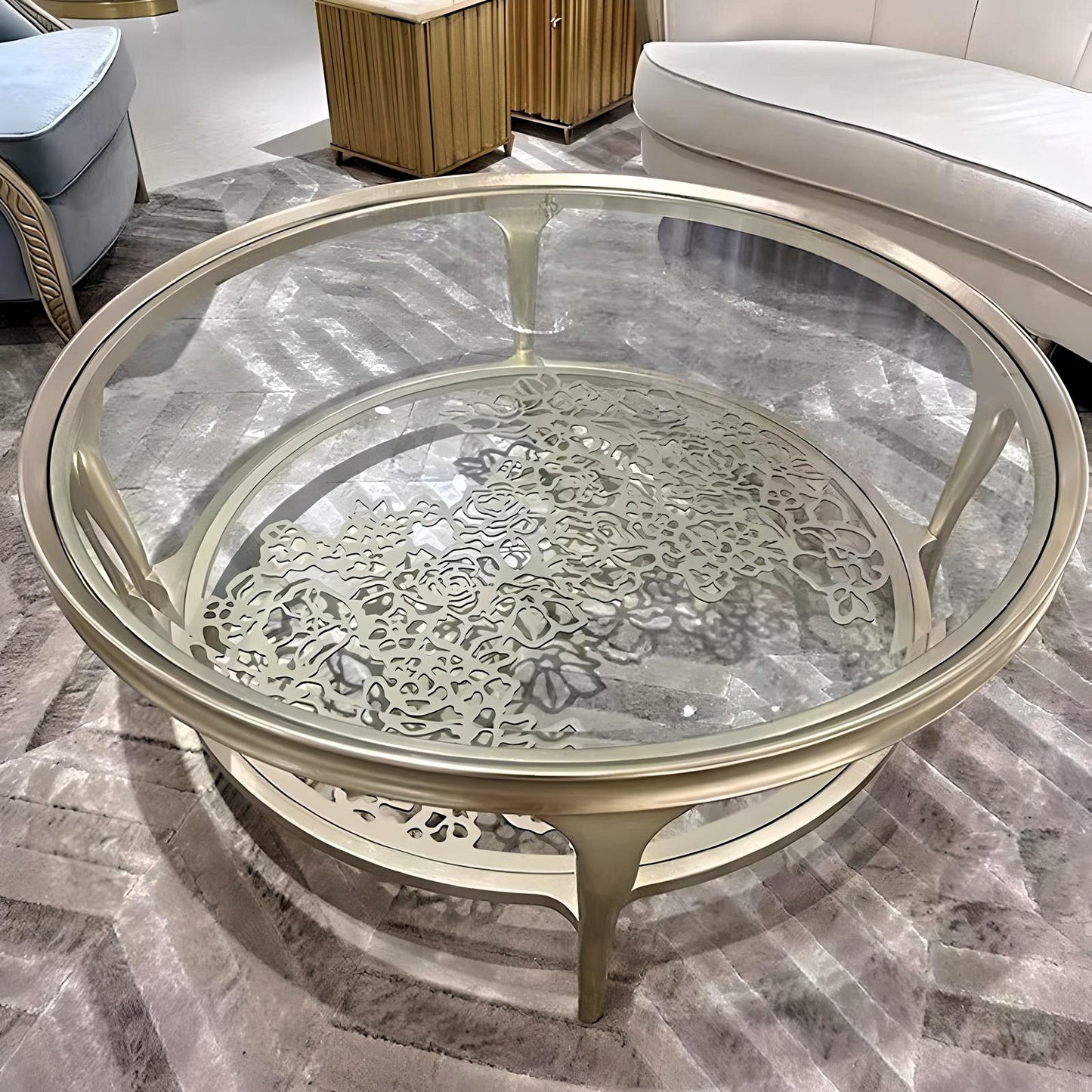 Elegance Bloom Coffee Table