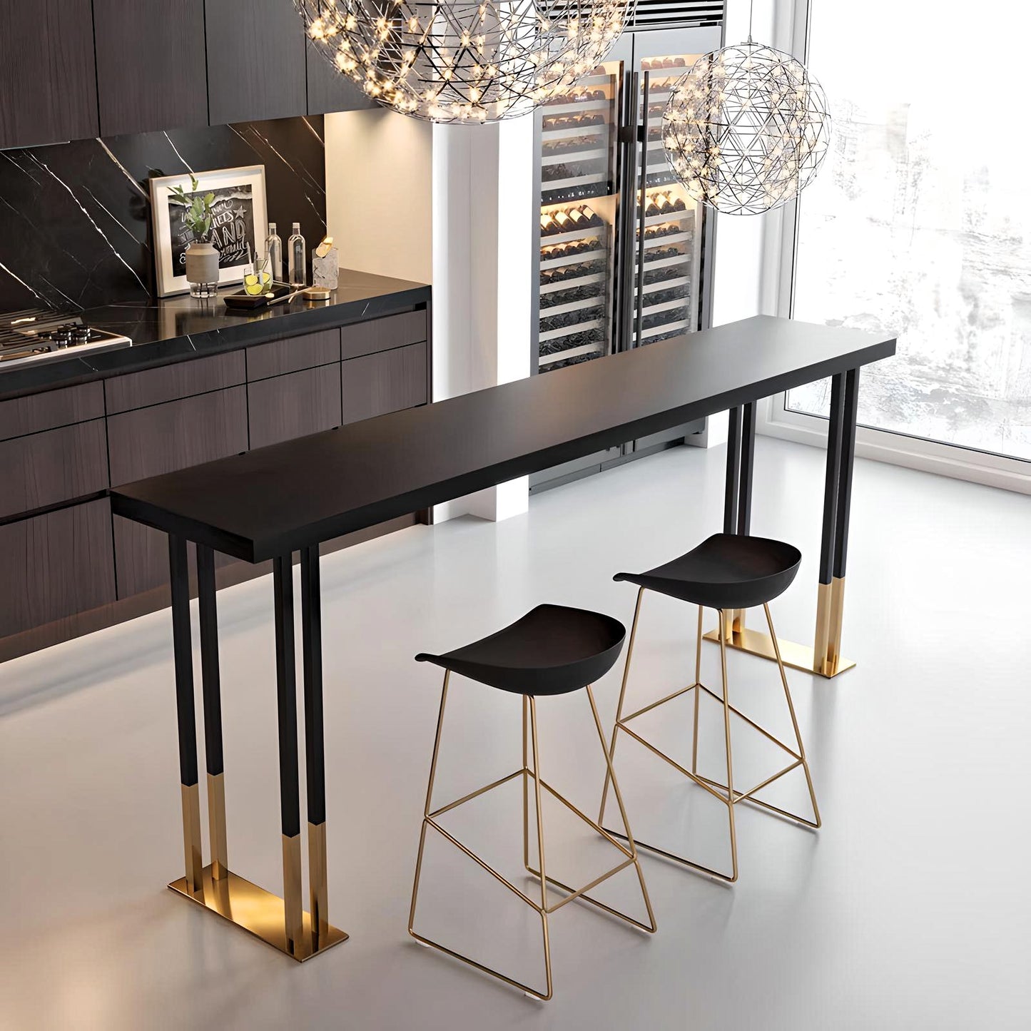 Luxe Elevate Bar Table Set